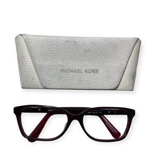 Michael Kors Purple Eyeglasses